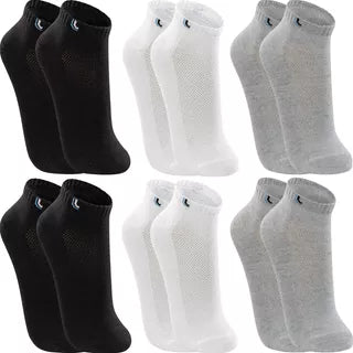 Kit Lupo Sport 6 Pares Meias Cano Médio Alta Esportivas